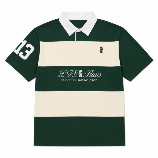 Green Rugby Polo by LTS Haus